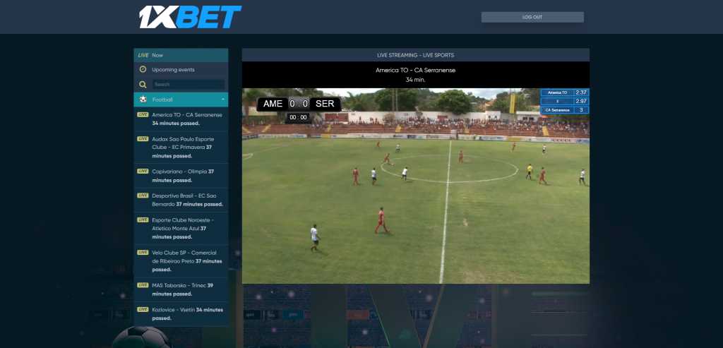 1xbet live streaming football